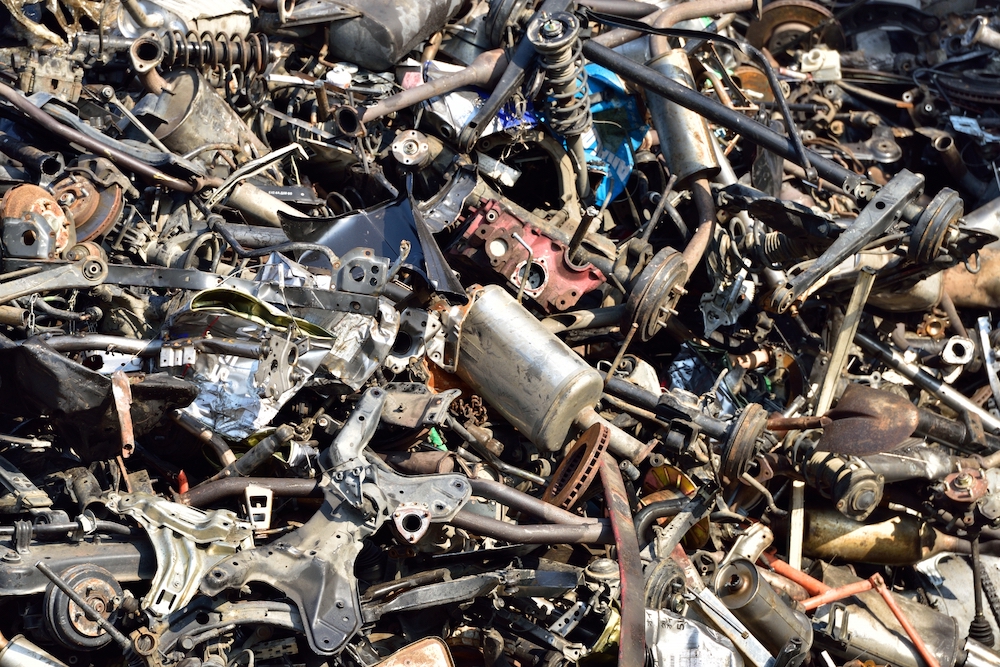 リサイクル資源と言えばやはりスチール（鉄）